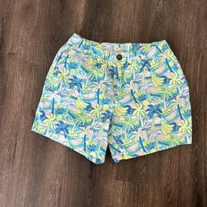 Chubbies  Originals 5.5"  Retired Print Tropical Chino Shorts Men's Medium MINT